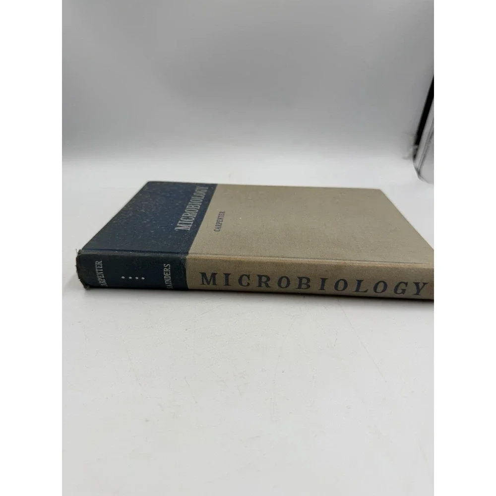 Microbiology by Philip L. Carpenter - Saunders Company 1963 HC